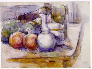  cezanne - Still Life with Carafe Paul Cezanne